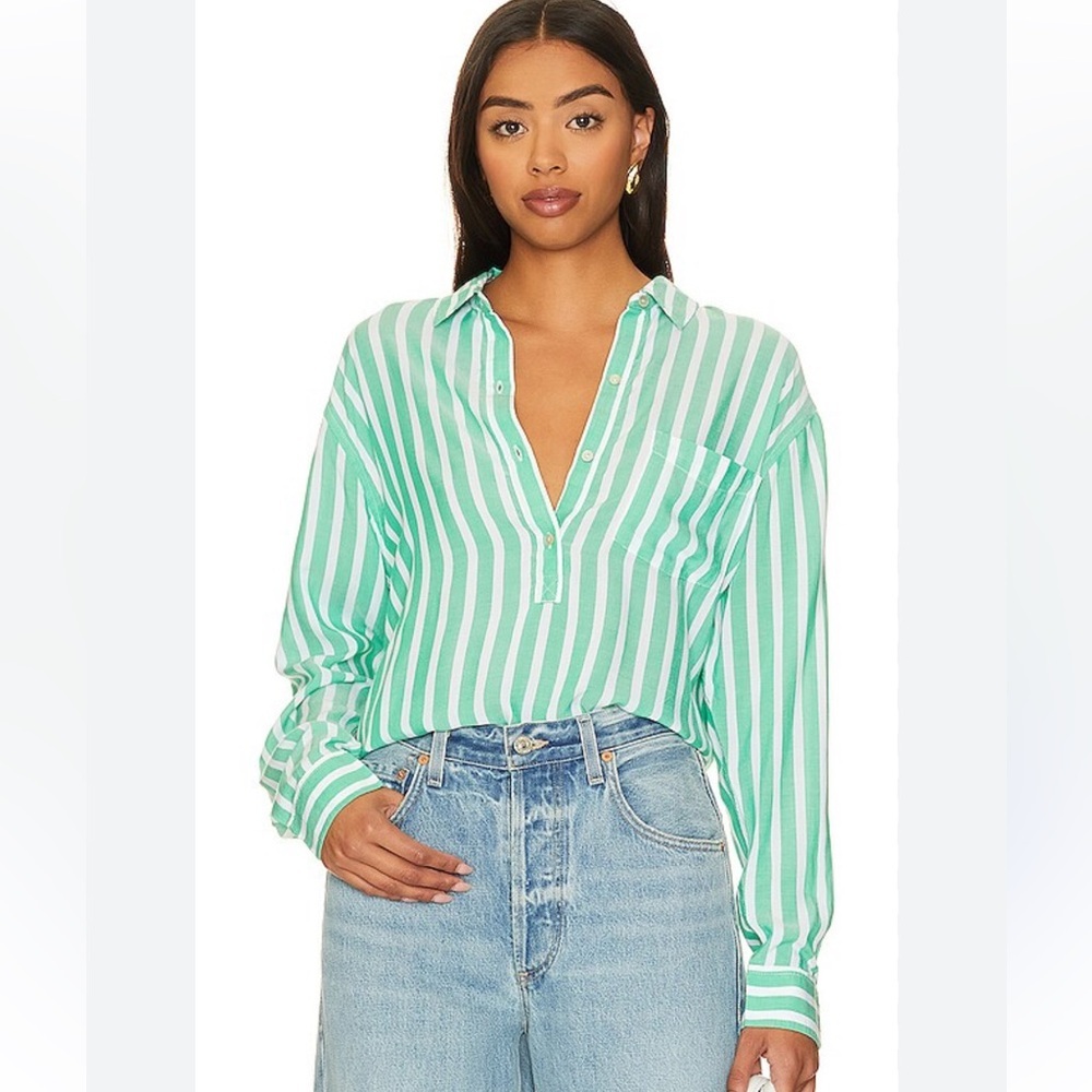 Rails Bella Top En Clover Stripe. A3 - image 1